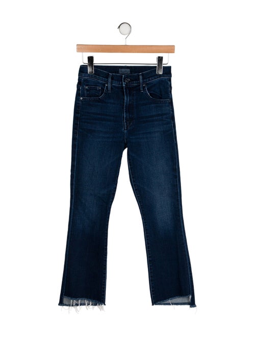 Mother Mid-Rise Straight Leg Jeans