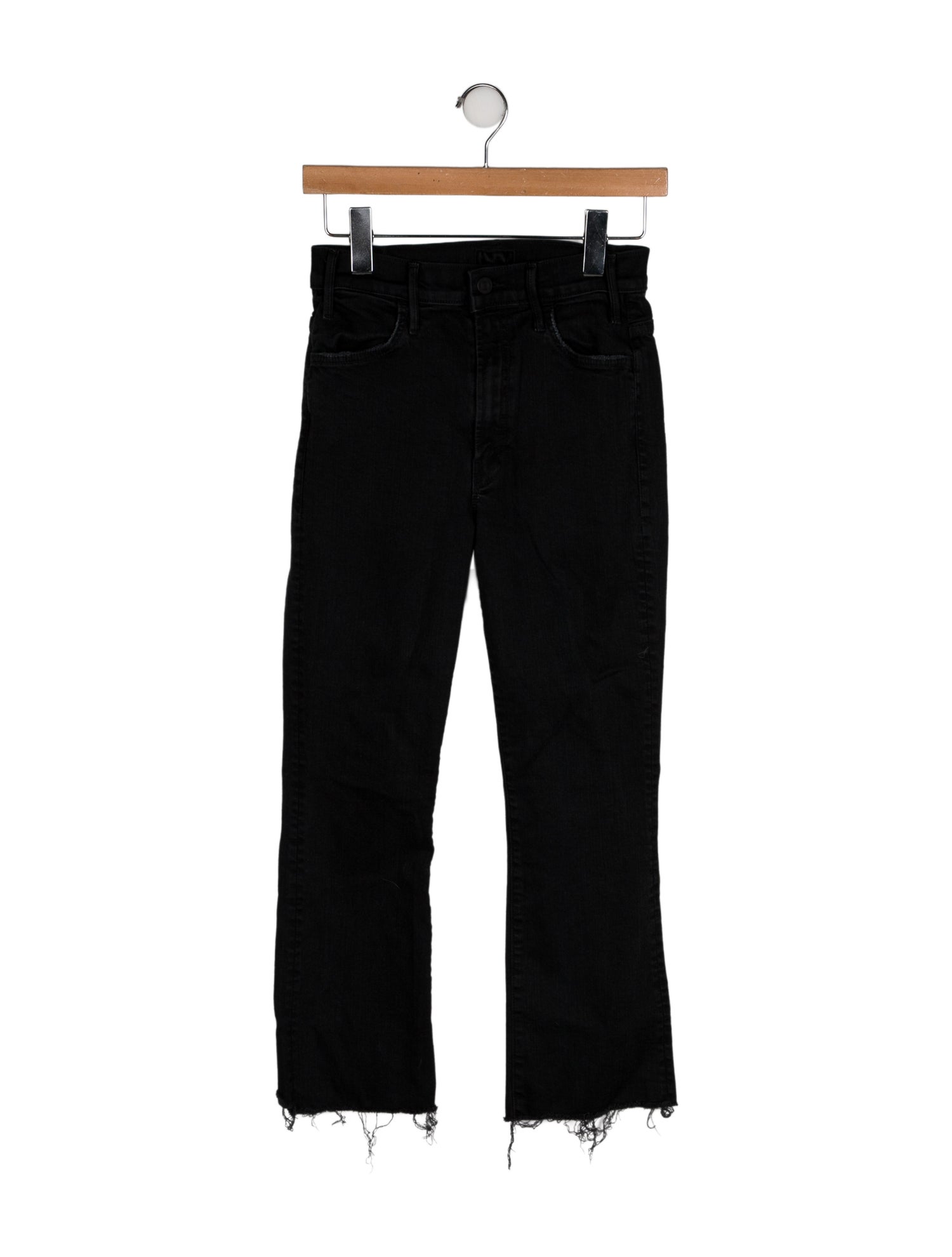 Mother Mid-Rise Straight Leg Jeans