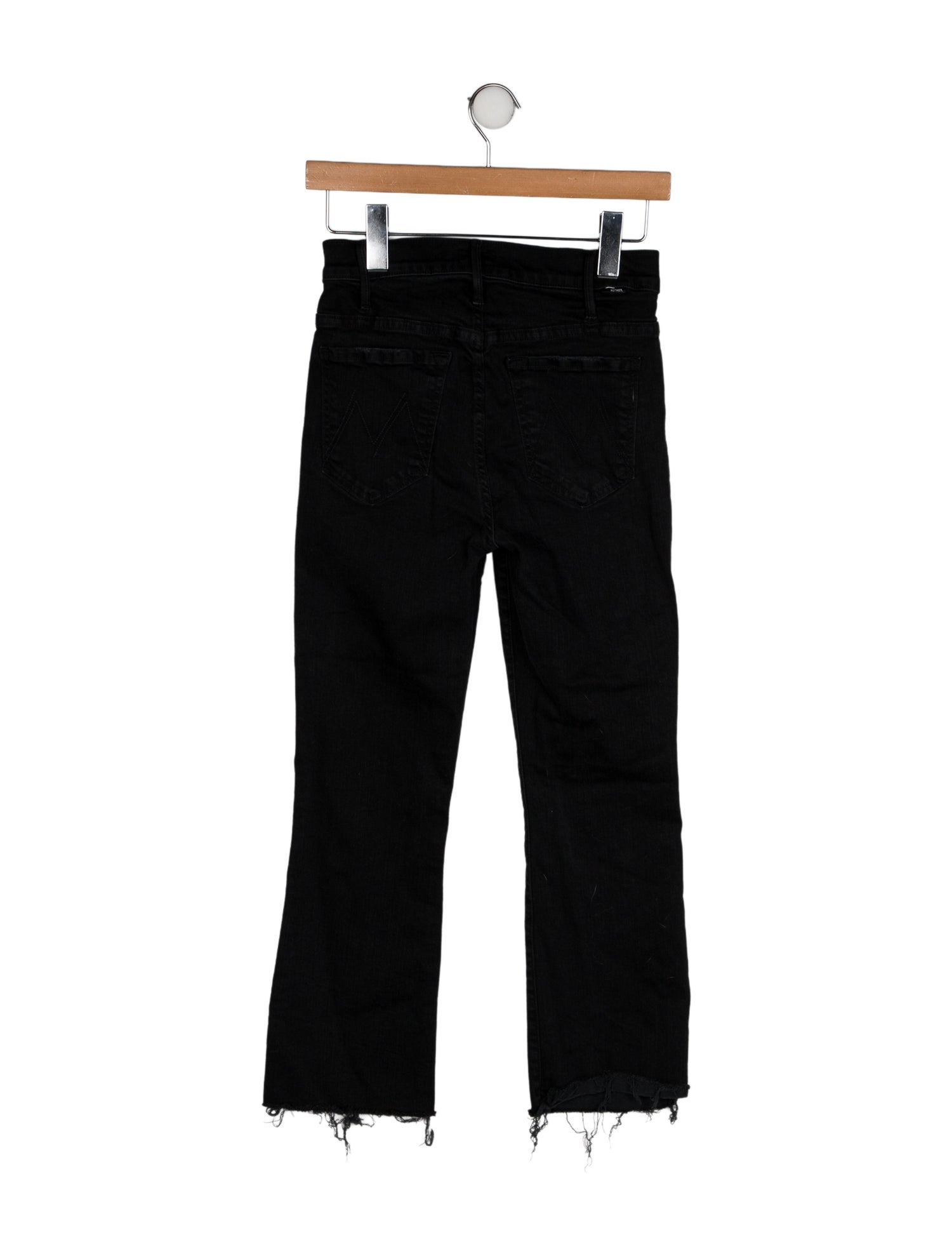 Mother Mid-Rise Straight Leg Jeans