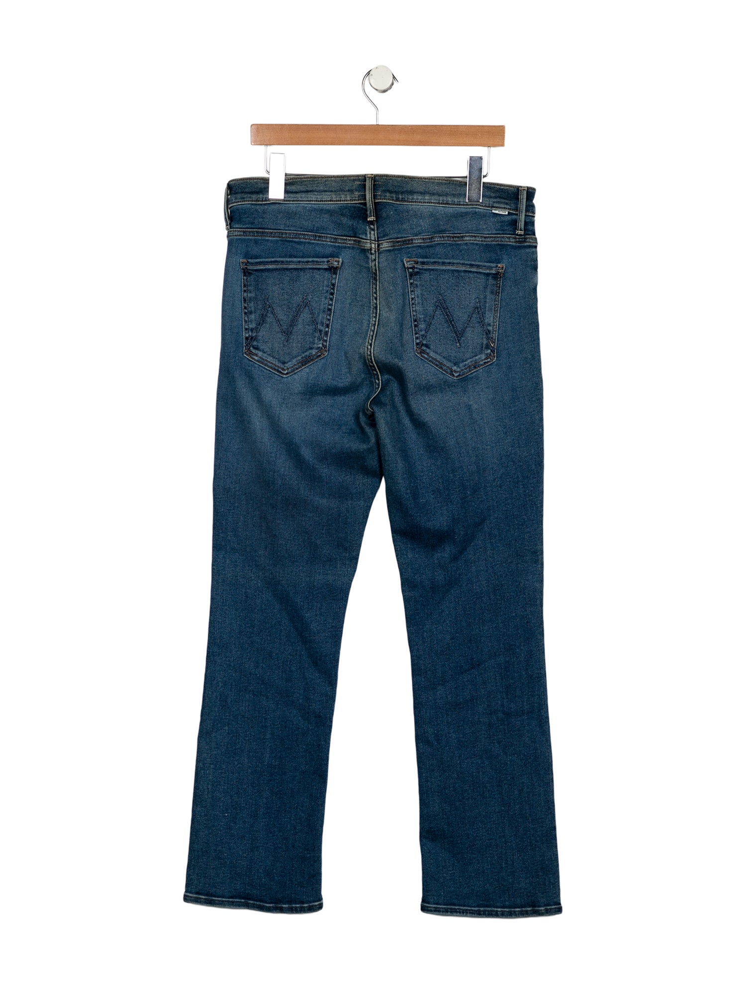 Mother High-Rise Straight Leg Jeans