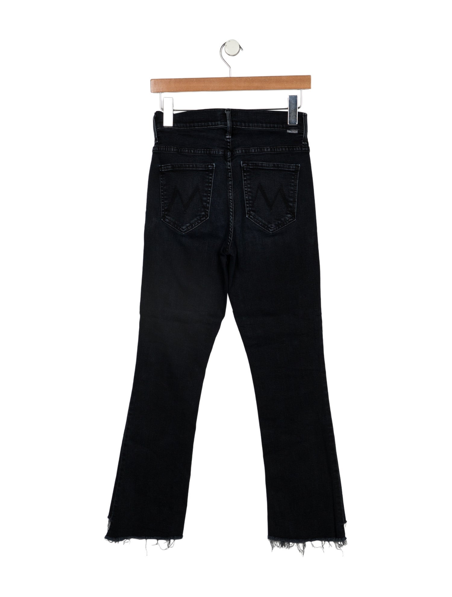 Mother Mid-Rise Straight Leg Jeans
