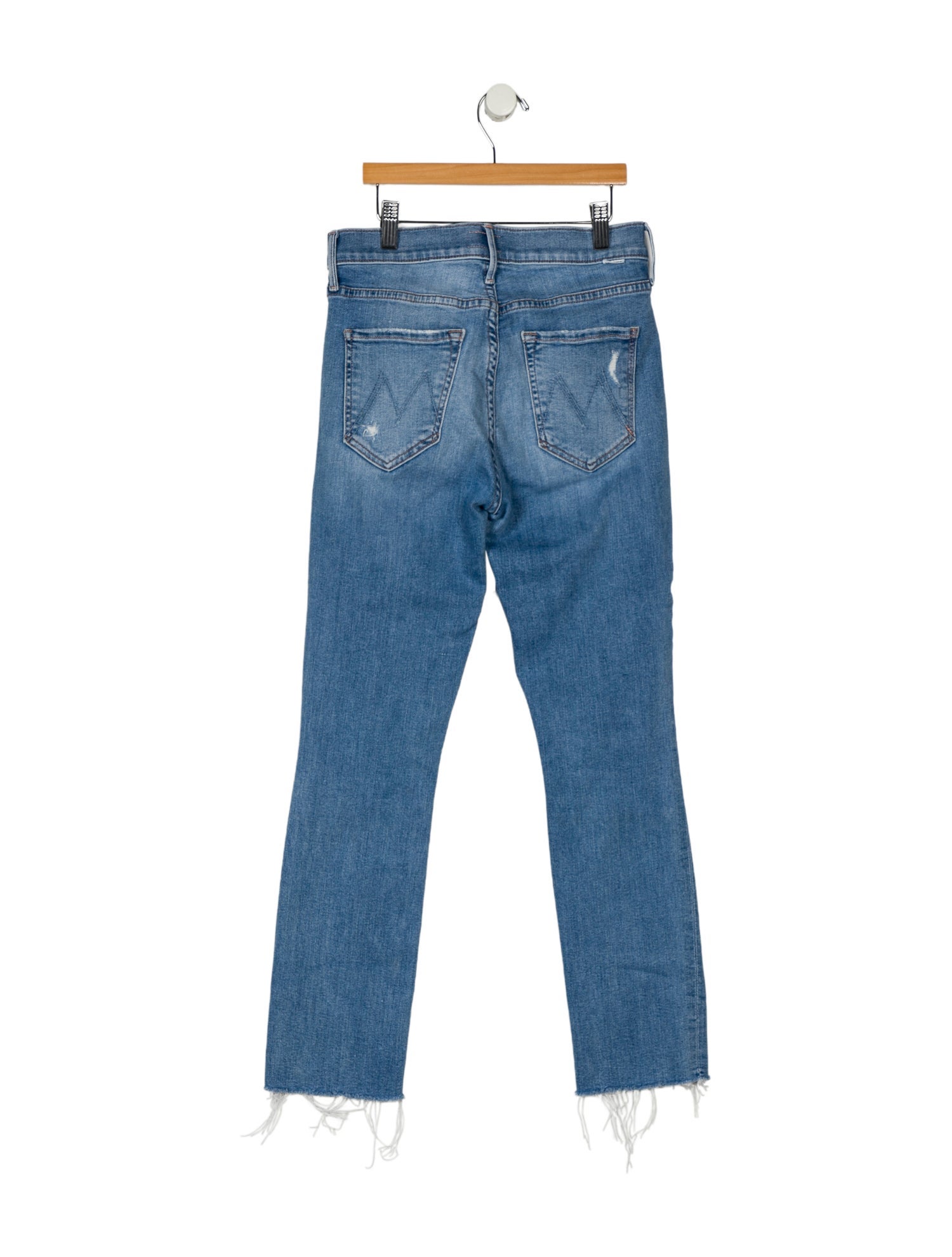 Mother Mid-Rise Skinny Leg Jeans