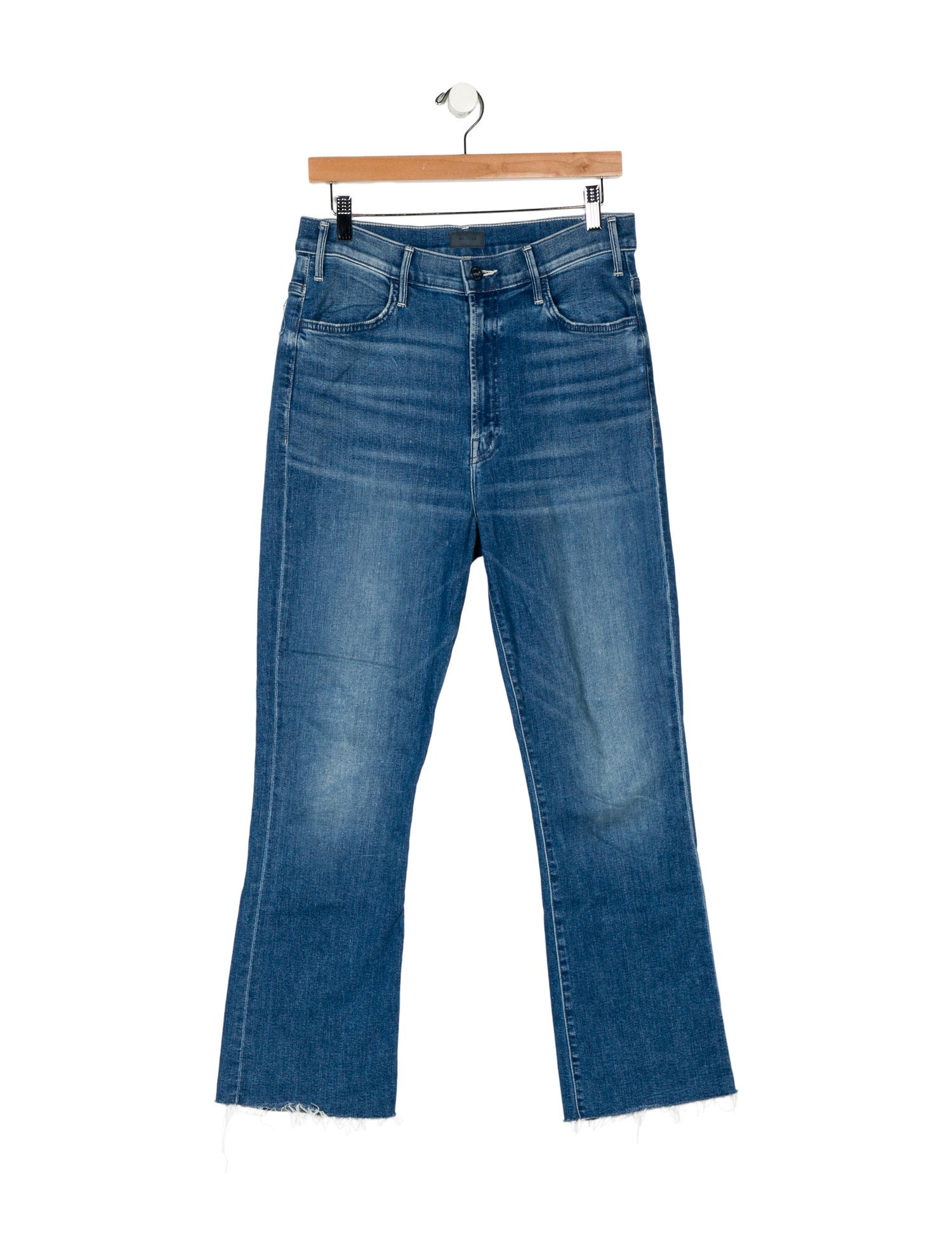 Mother High-Rise Straight Leg Jeans