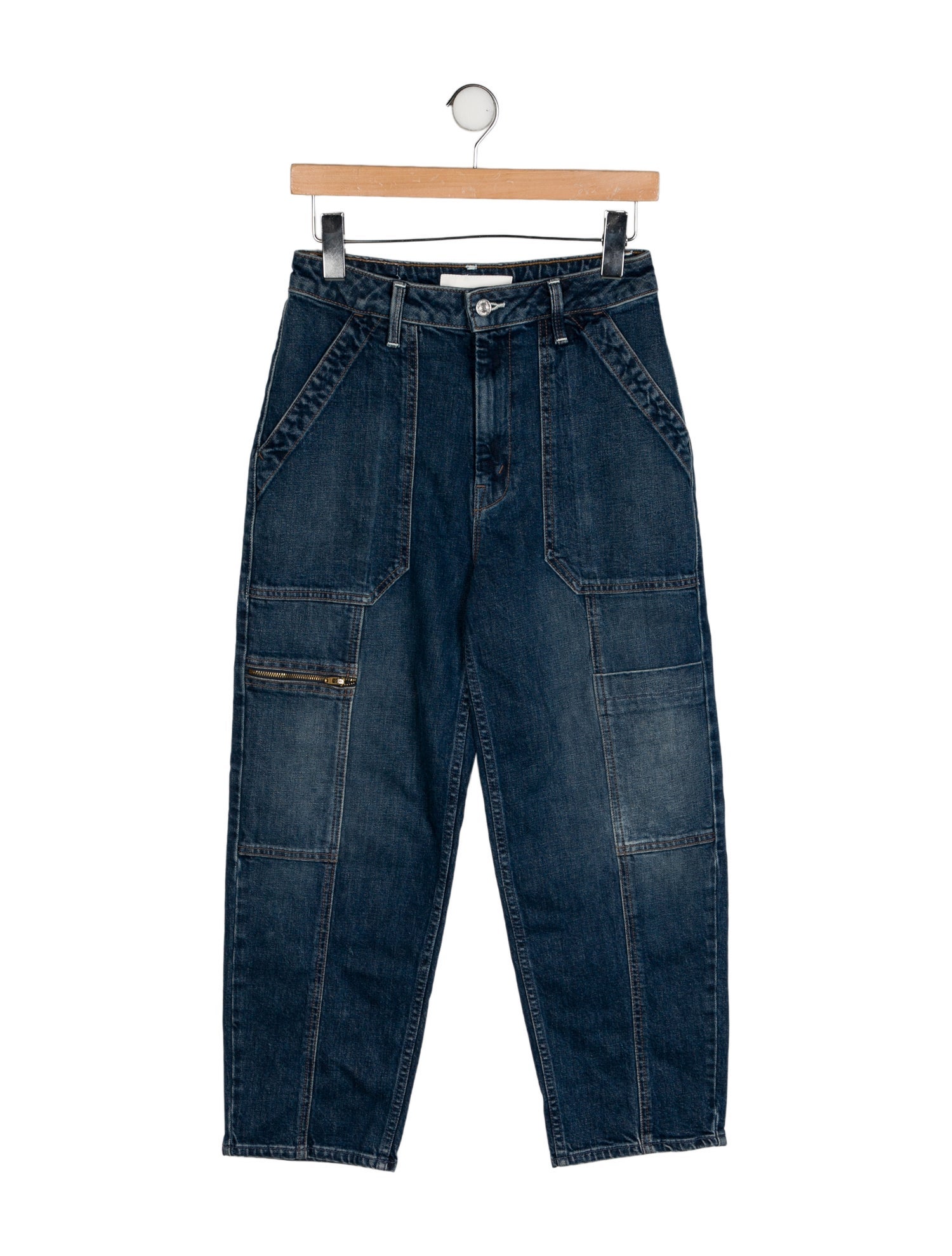 Mother High-Rise Straight Leg Jeans