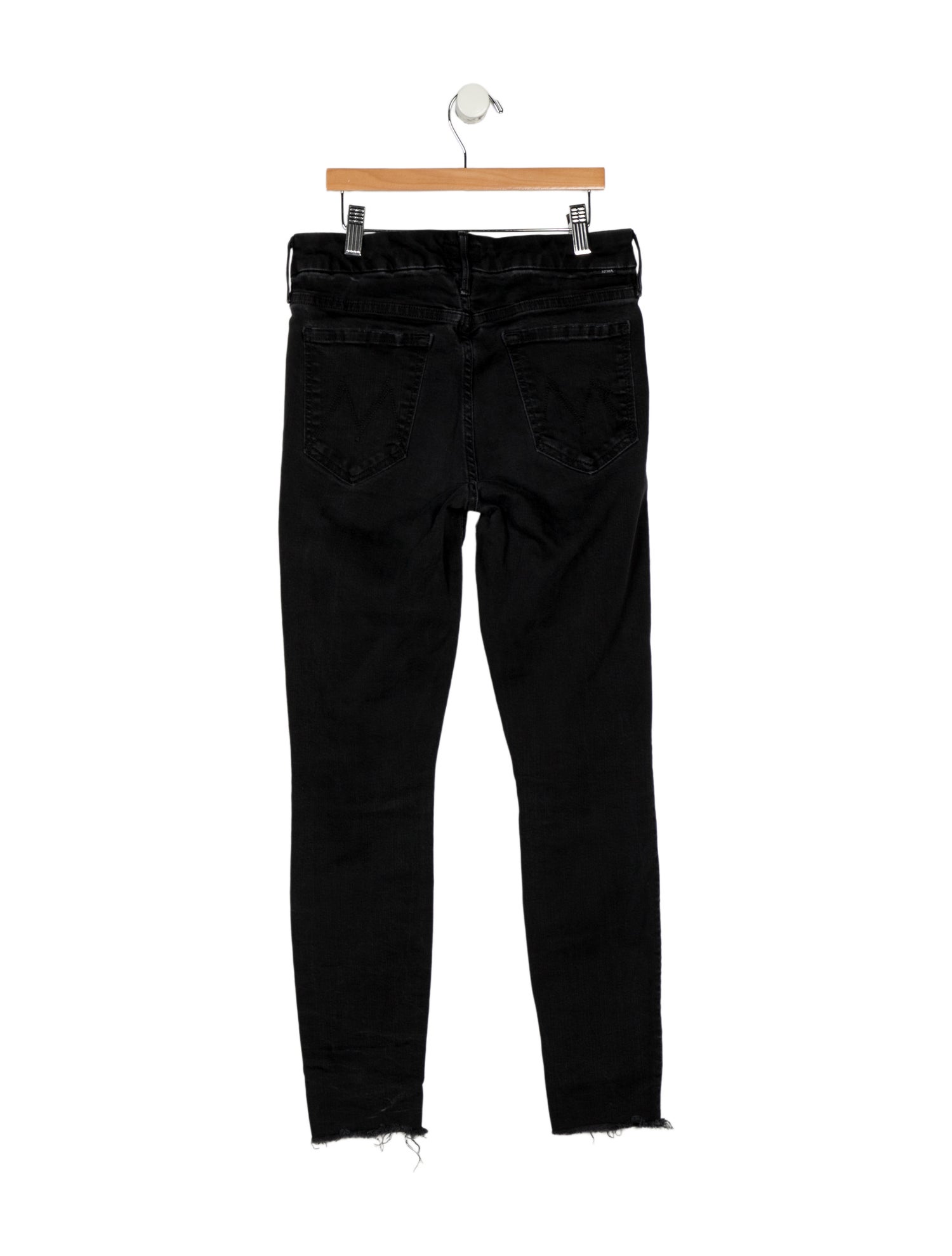 Mother Mid-Rise Skinny Leg Jeans