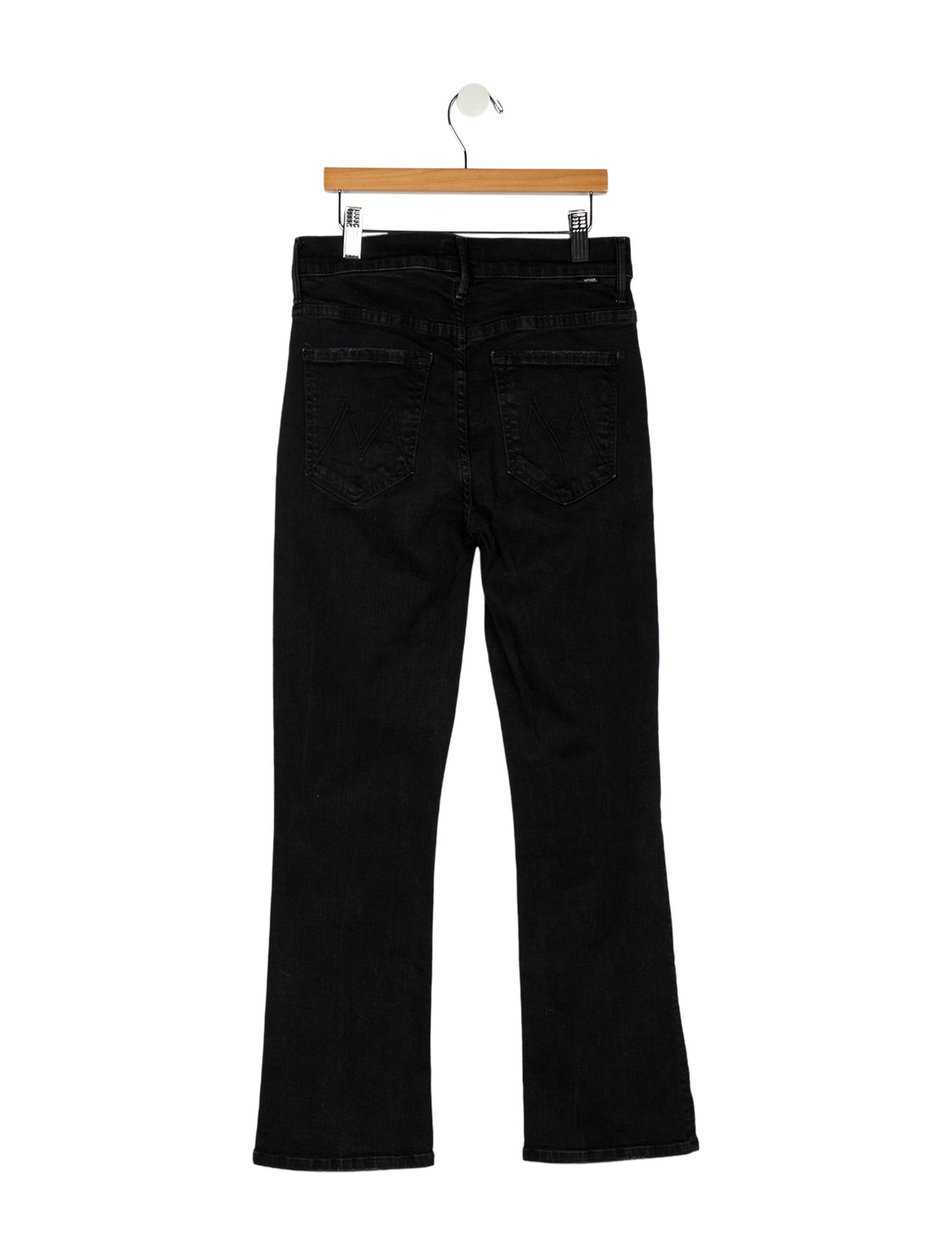 Mother Mid-Rise Straight Leg Jeans