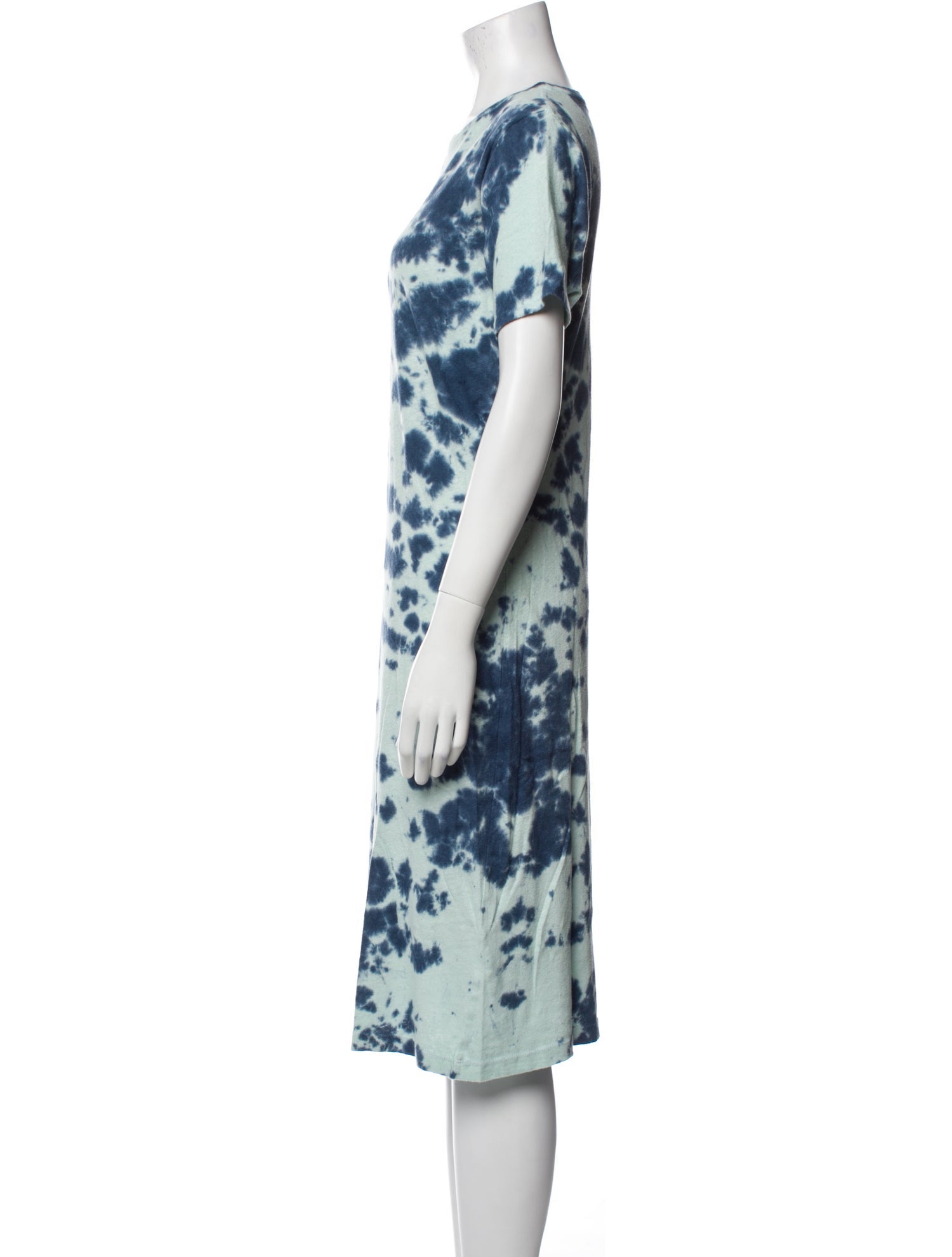 Mother Tie-Dye Print Midi Length Dress