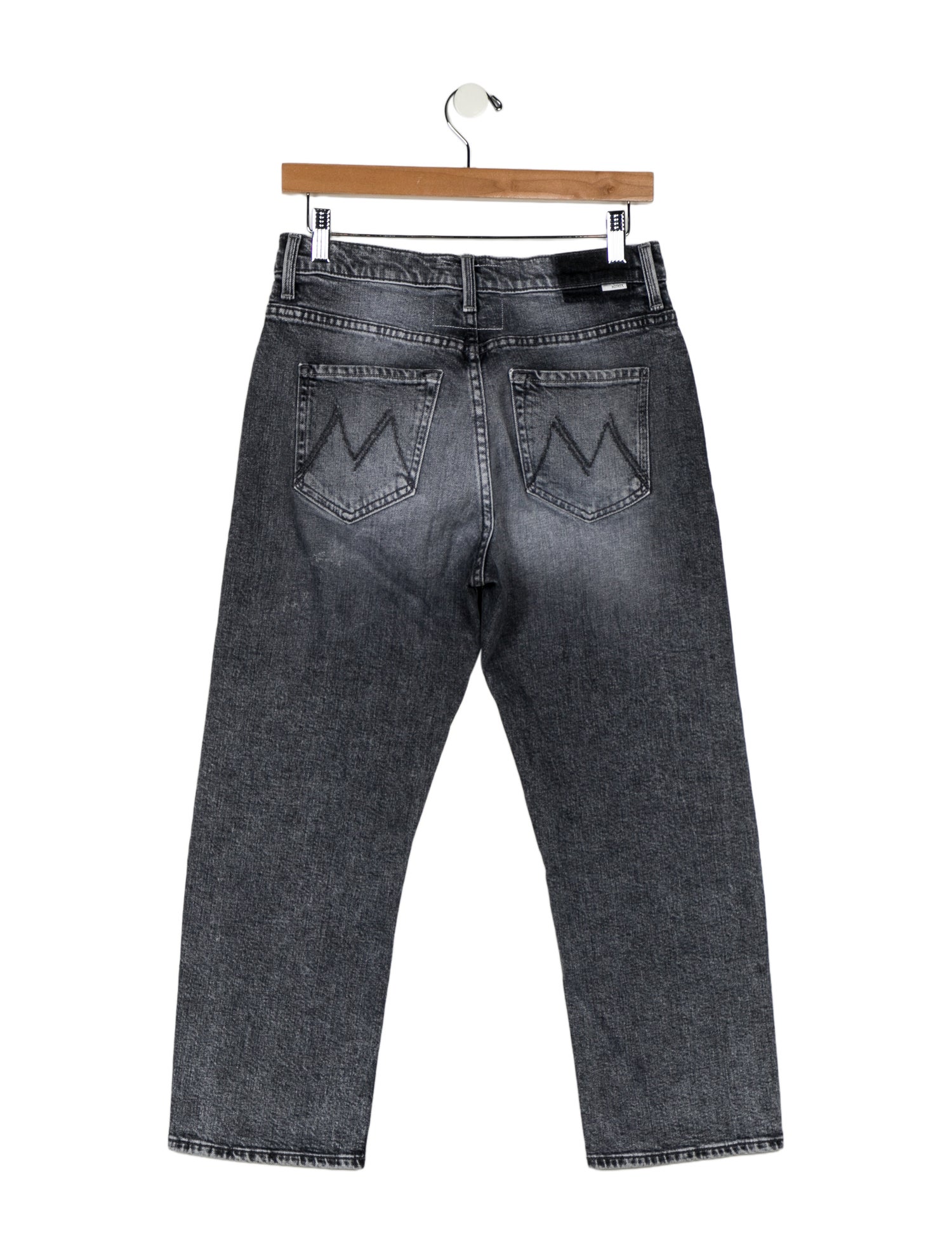 Mother High-Rise Straight Leg Jeans