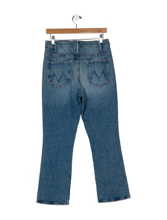 Mother High-Rise Straight Leg Jeans