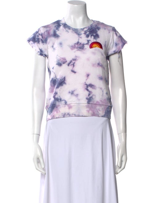 Mother Tie-Dye Print Crew Neck T-Shirt