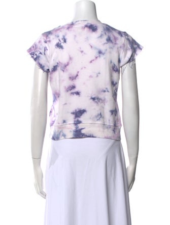 Mother Tie-Dye Print Crew Neck T-Shirt