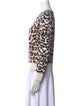 Mother Animal Print Crew Neck Sweatshirt