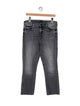 Mother Mid-Rise Straight Leg Jeans