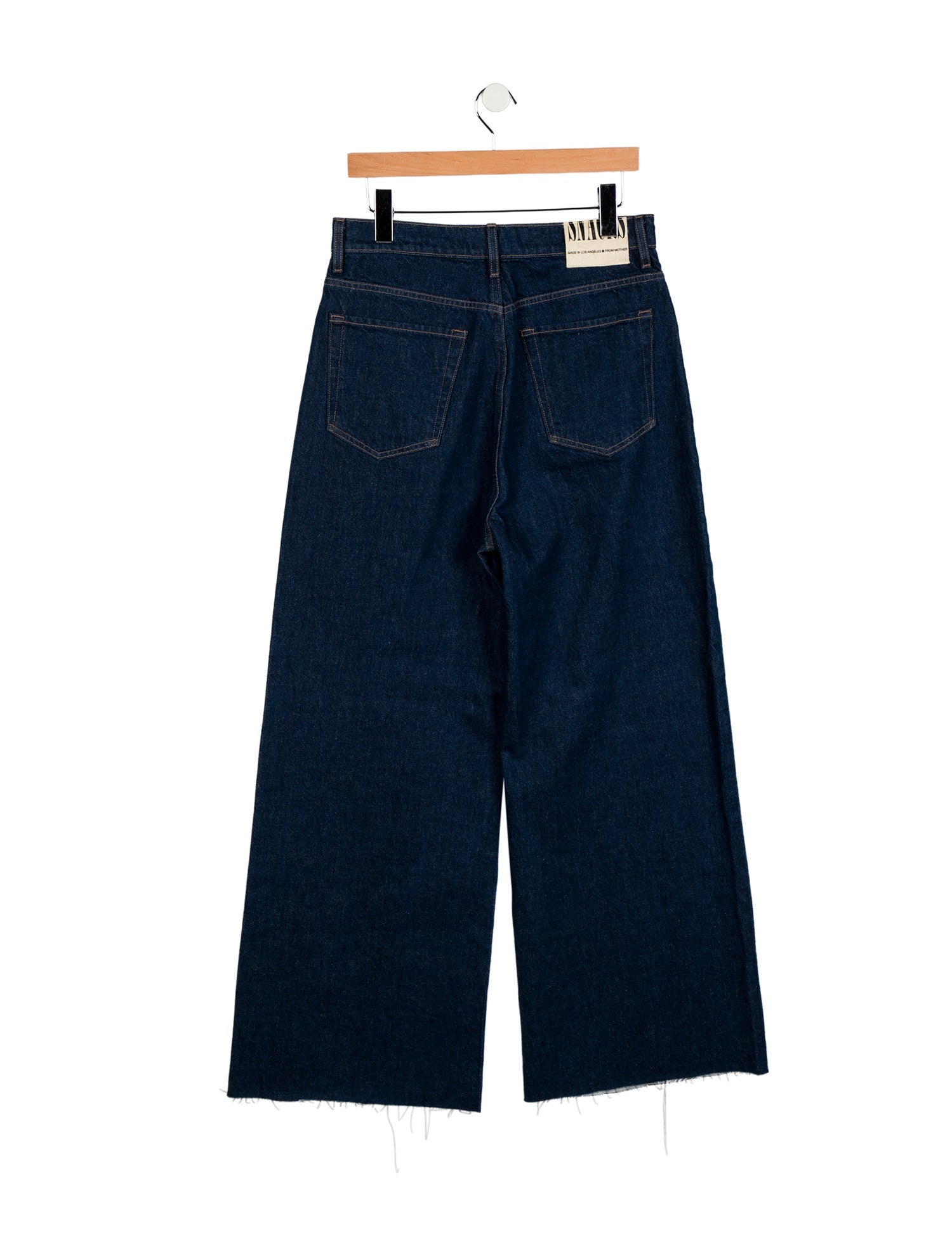 Mother High-Rise Wide Leg Jeans
