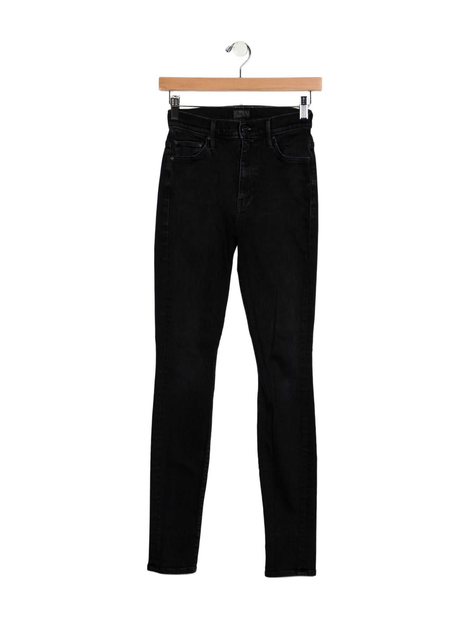 Mother Mid-Rise Skinny Leg Jeans