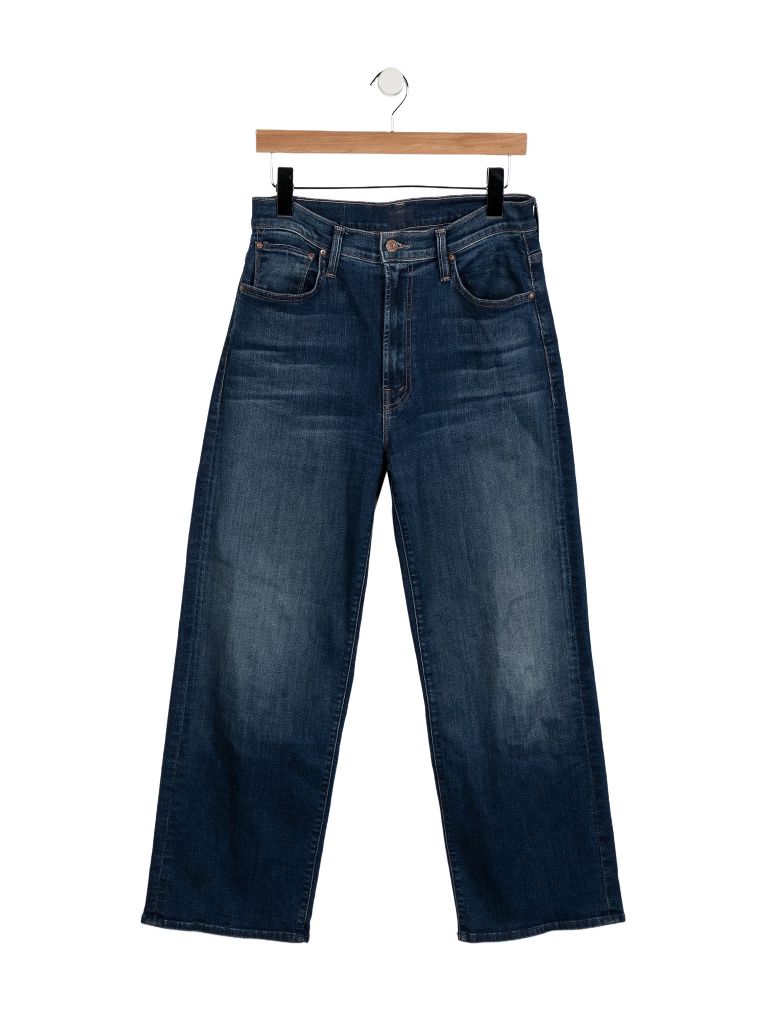 Mother High-Rise Wide Leg Jeans