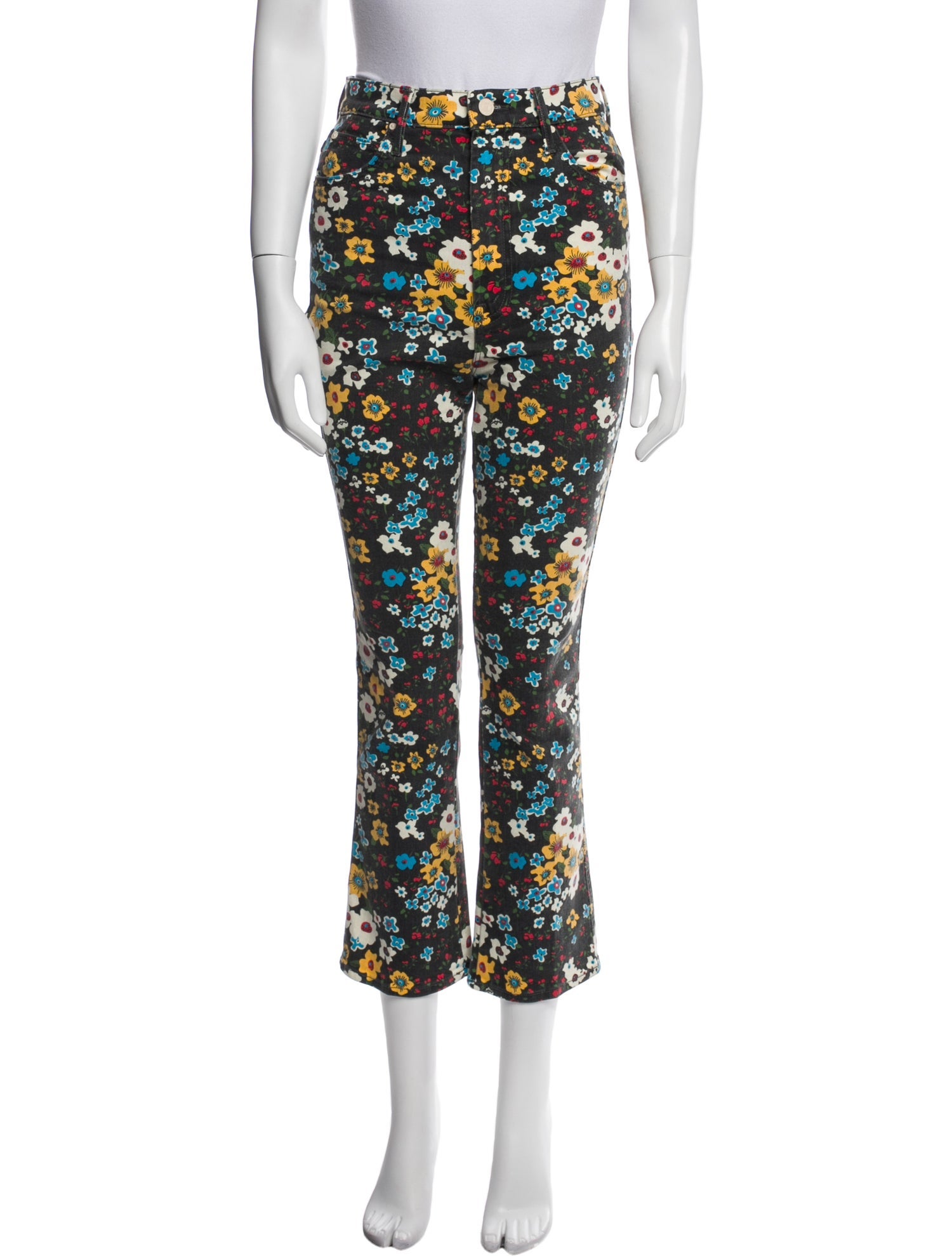 Mother High-Rise Straight Leg Jeans