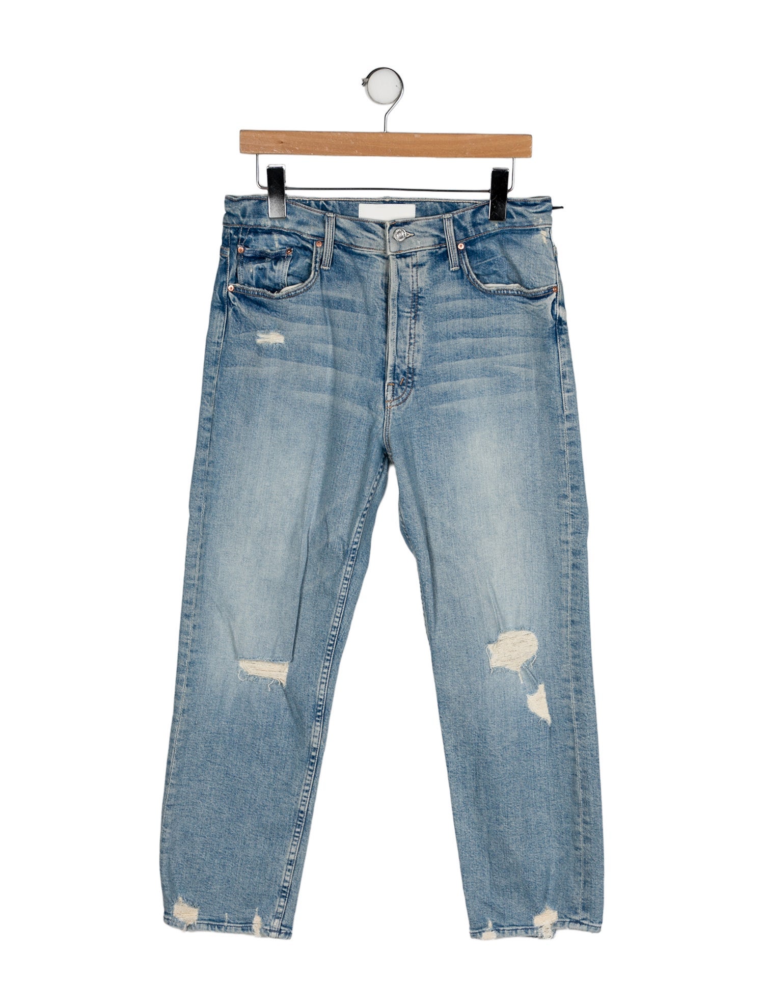 Mother High-Rise Straight Leg Jeans w/ Tags