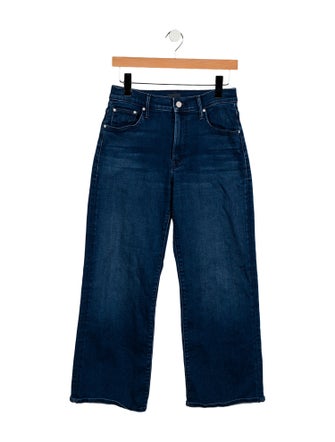Mother High-Rise Wide Leg Jeans