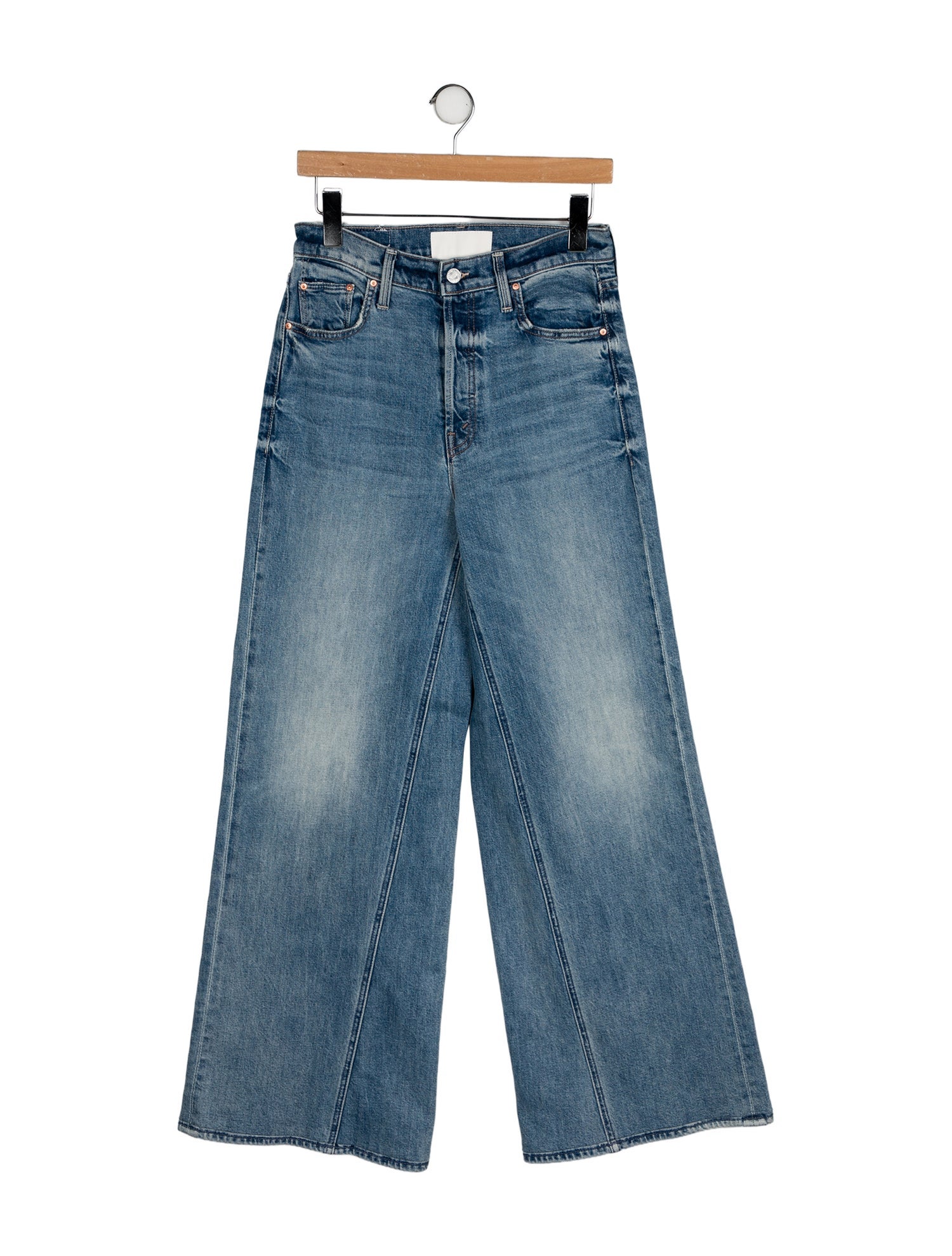 Mother High-Rise Wide Leg Jeans
