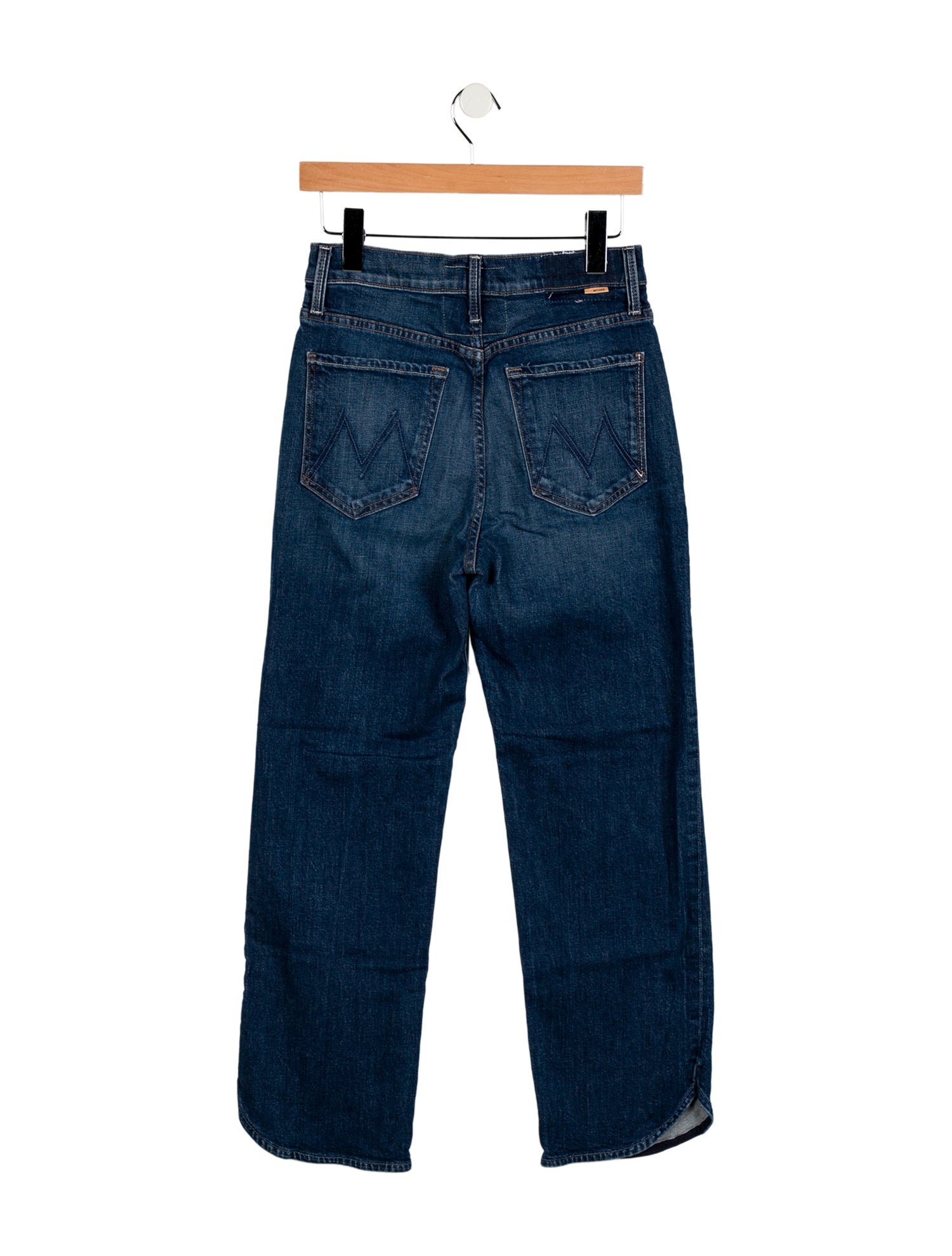 Mother High-Rise Straight Leg Jeans