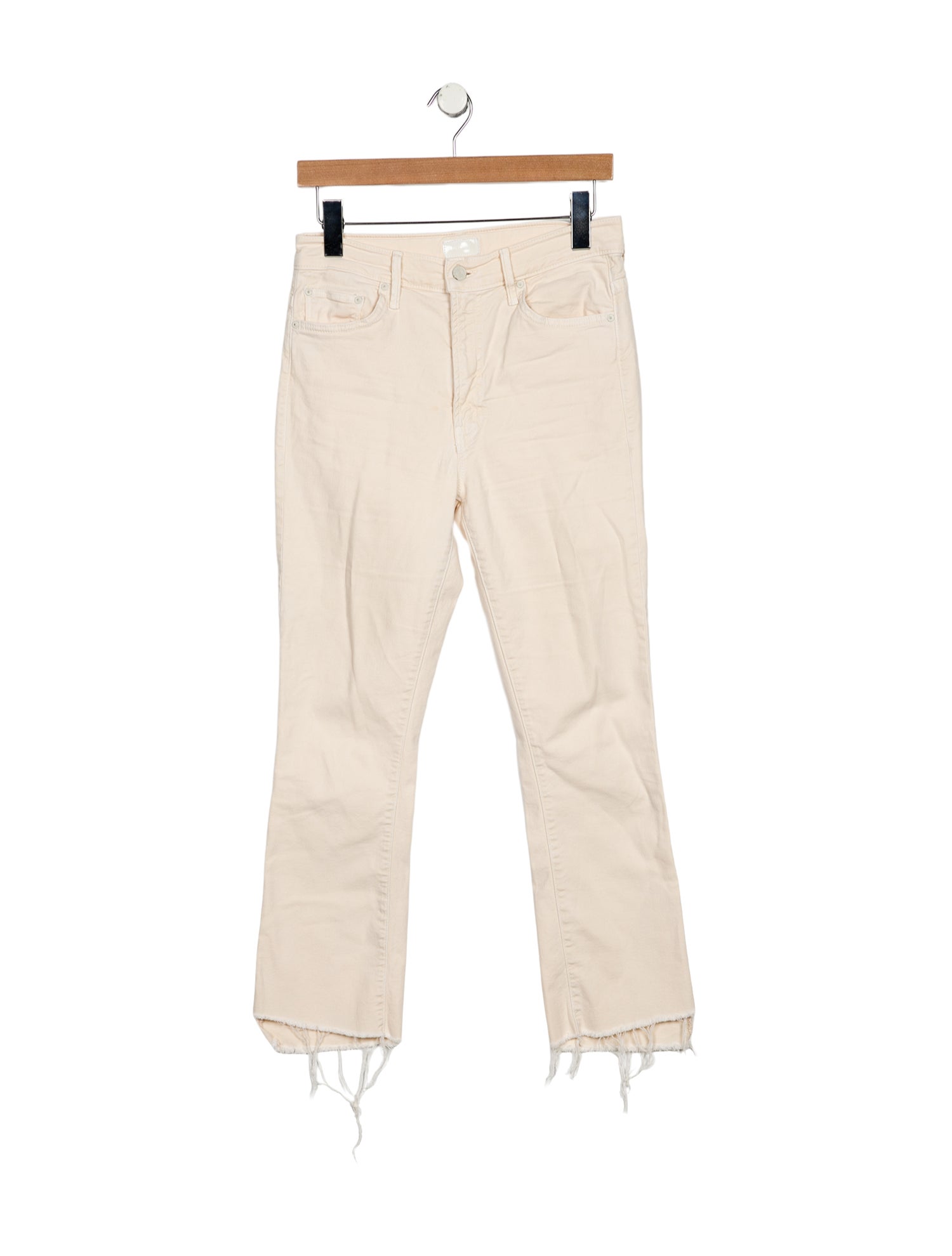 Mother High-Rise Straight Leg Jeans