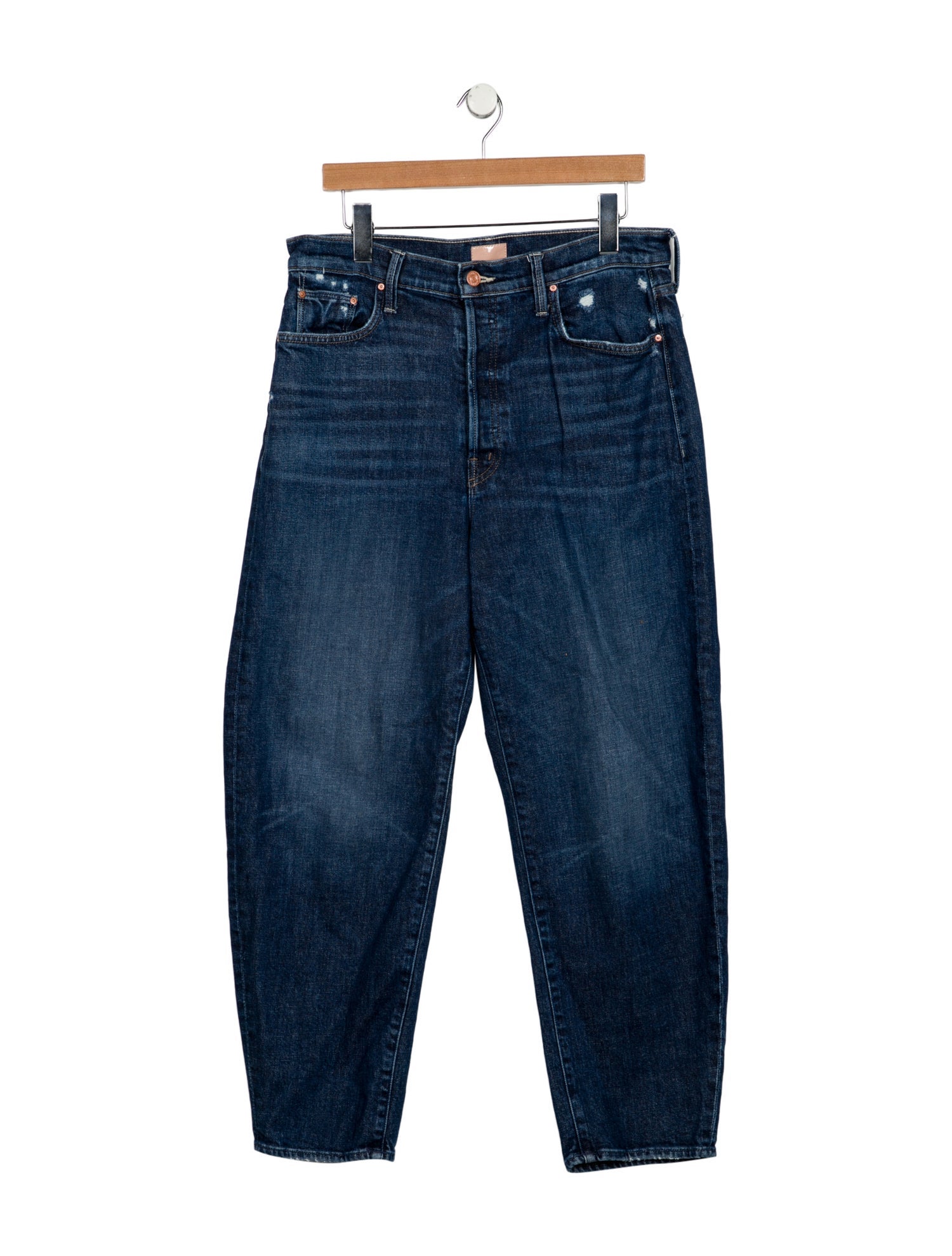 Mother High-Rise Straight Leg Jeans