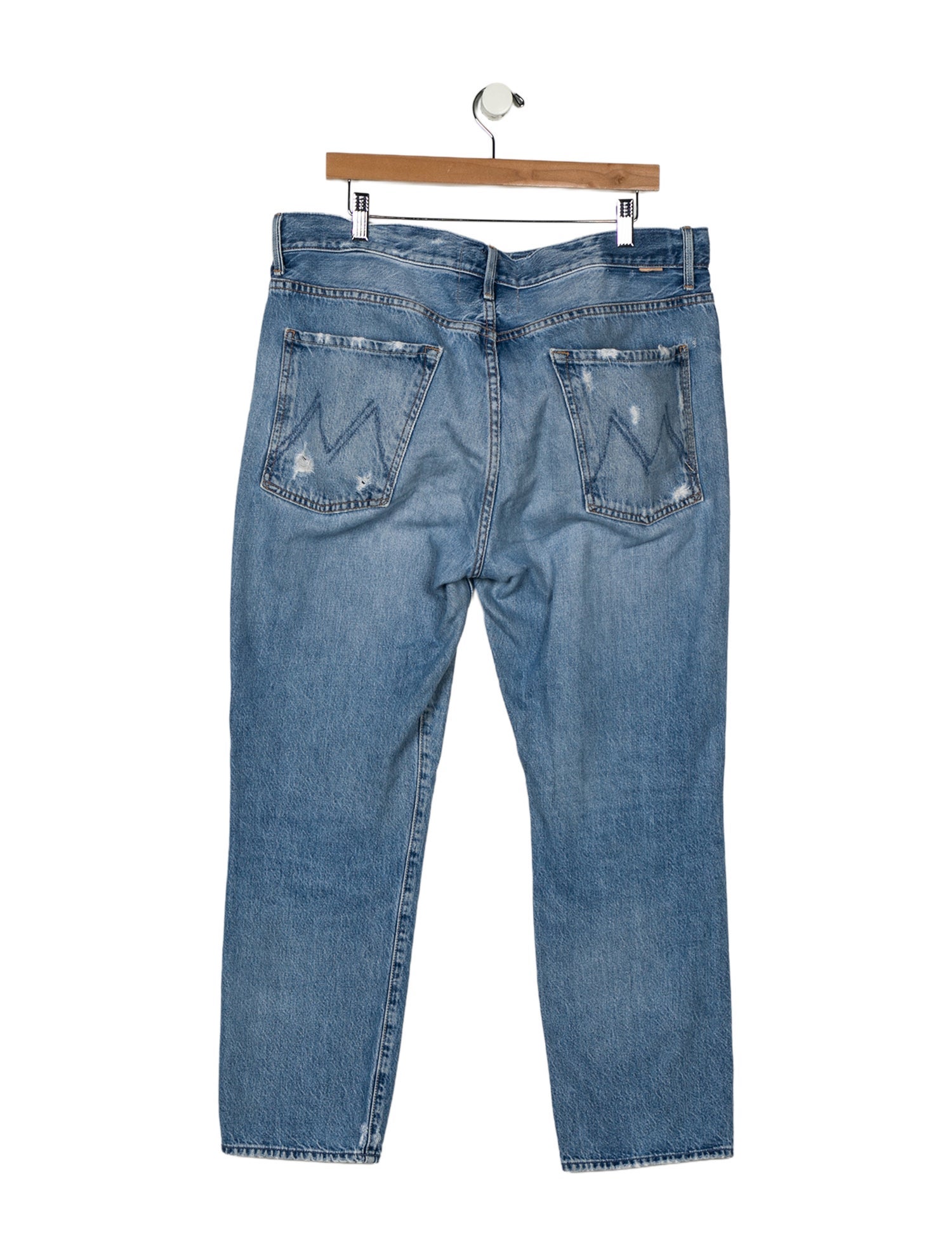 Mother High-Rise Straight Leg Jeans