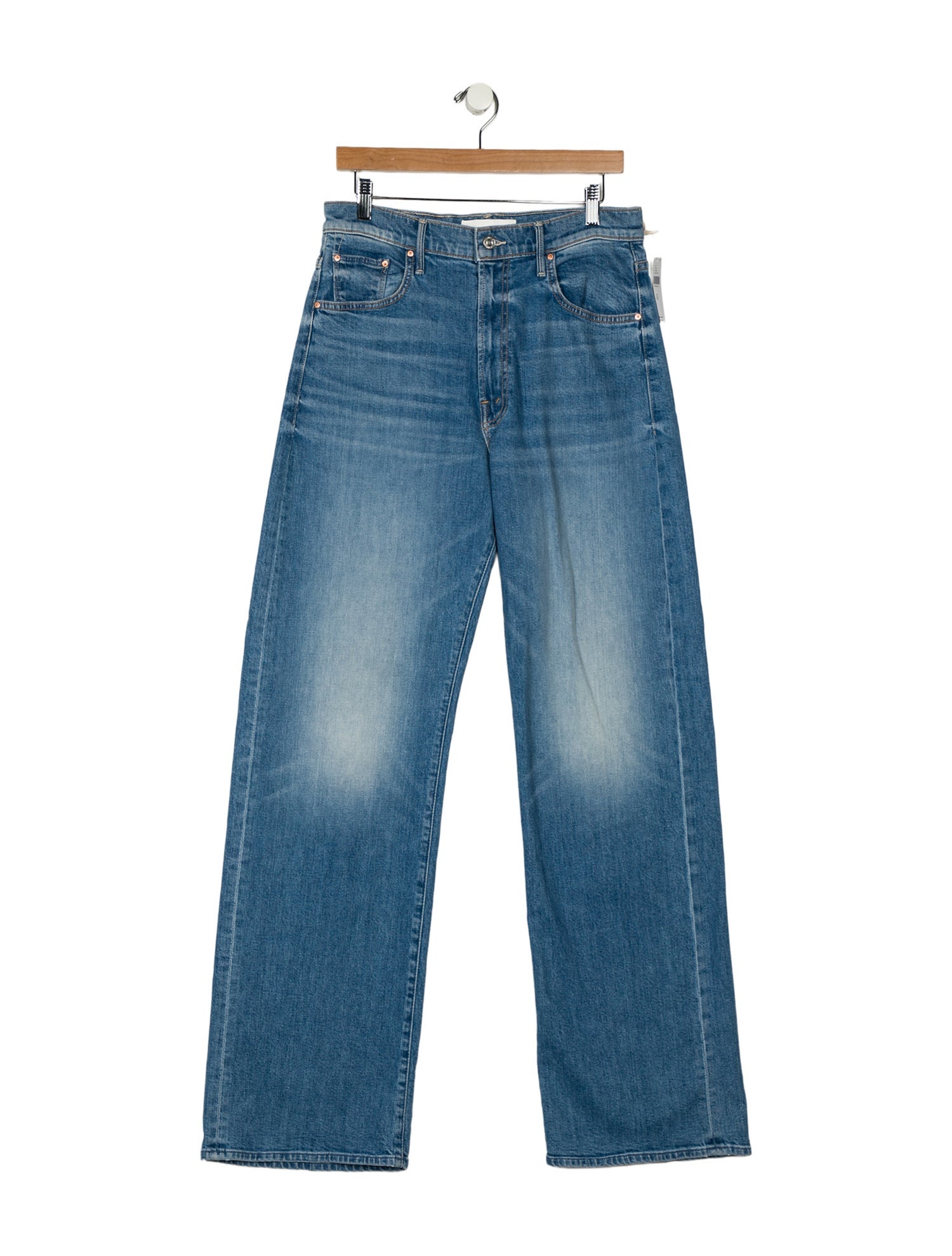 Mother High-Rise Wide Leg Jeans w/ Tags