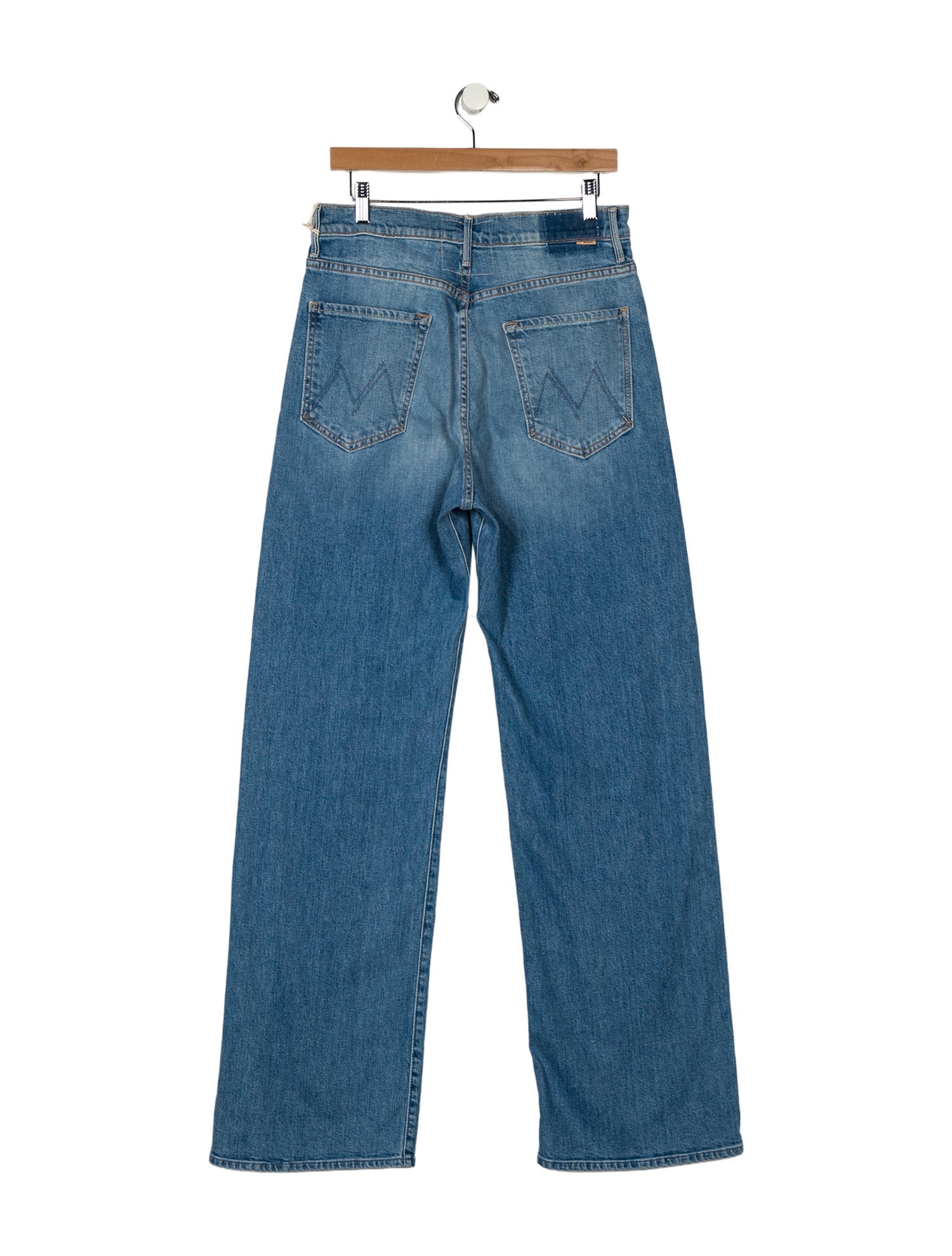 Mother High-Rise Wide Leg Jeans w/ Tags