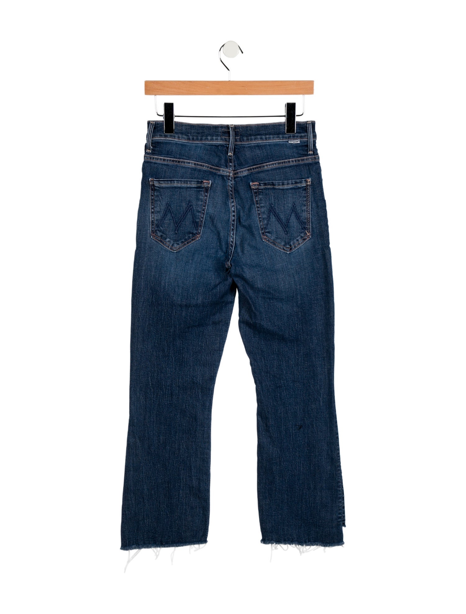 Mother Mid-Rise Straight Leg Jeans