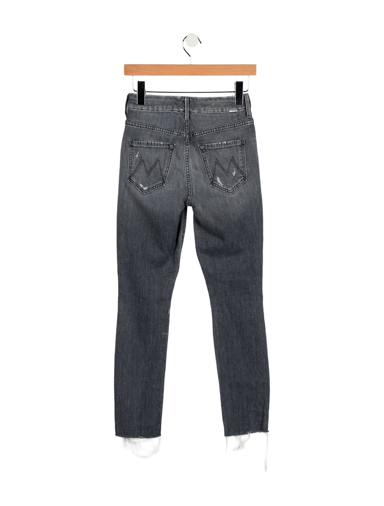 Mother Mid-Rise Skinny Leg Jeans