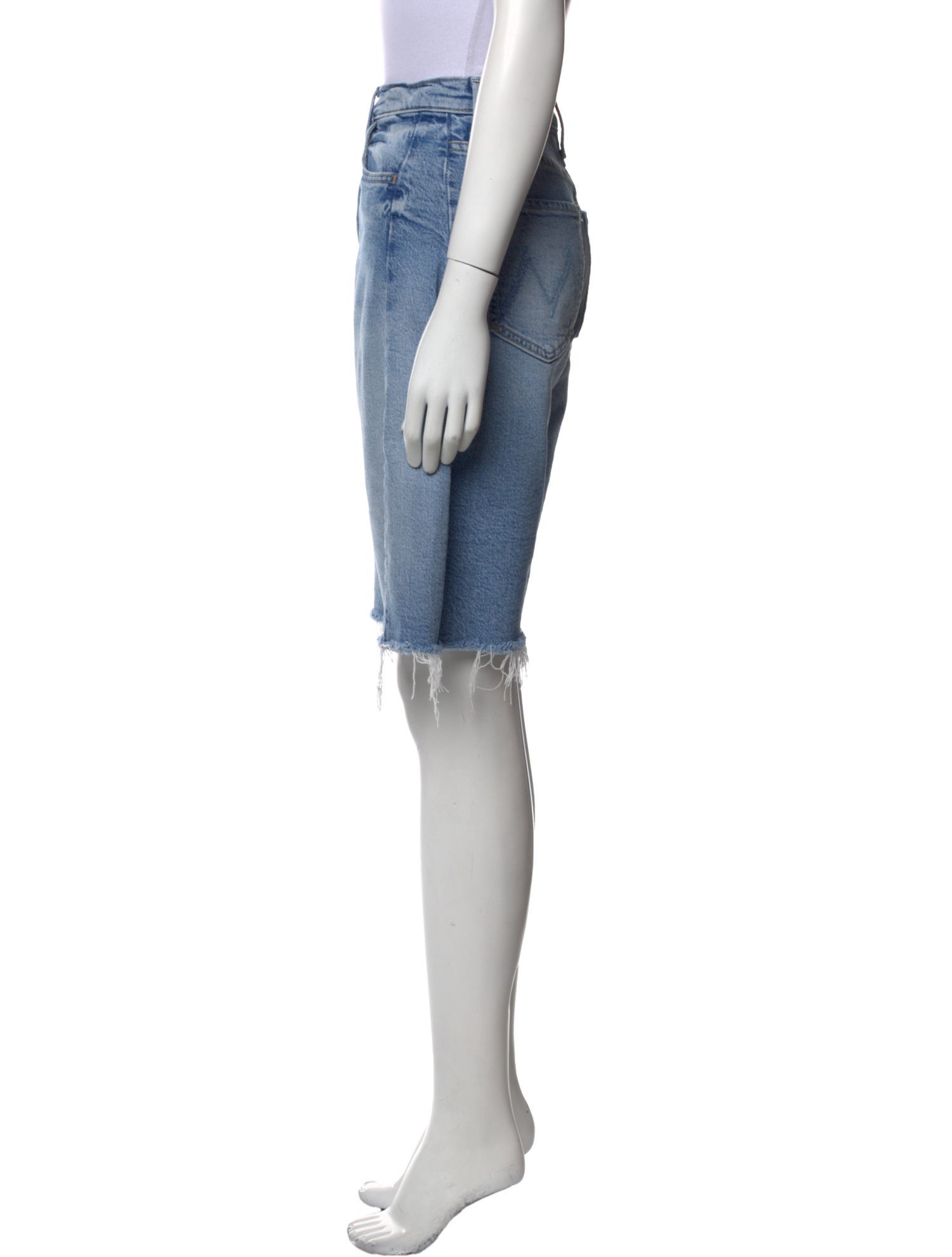 Mother Knee-Length Shorts