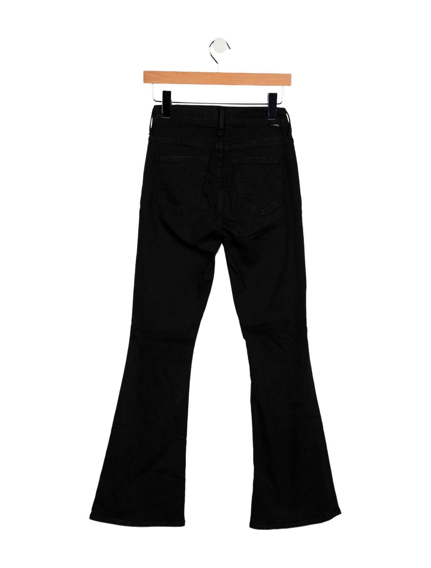 Mother Mid-Rise Wide Leg Jeans