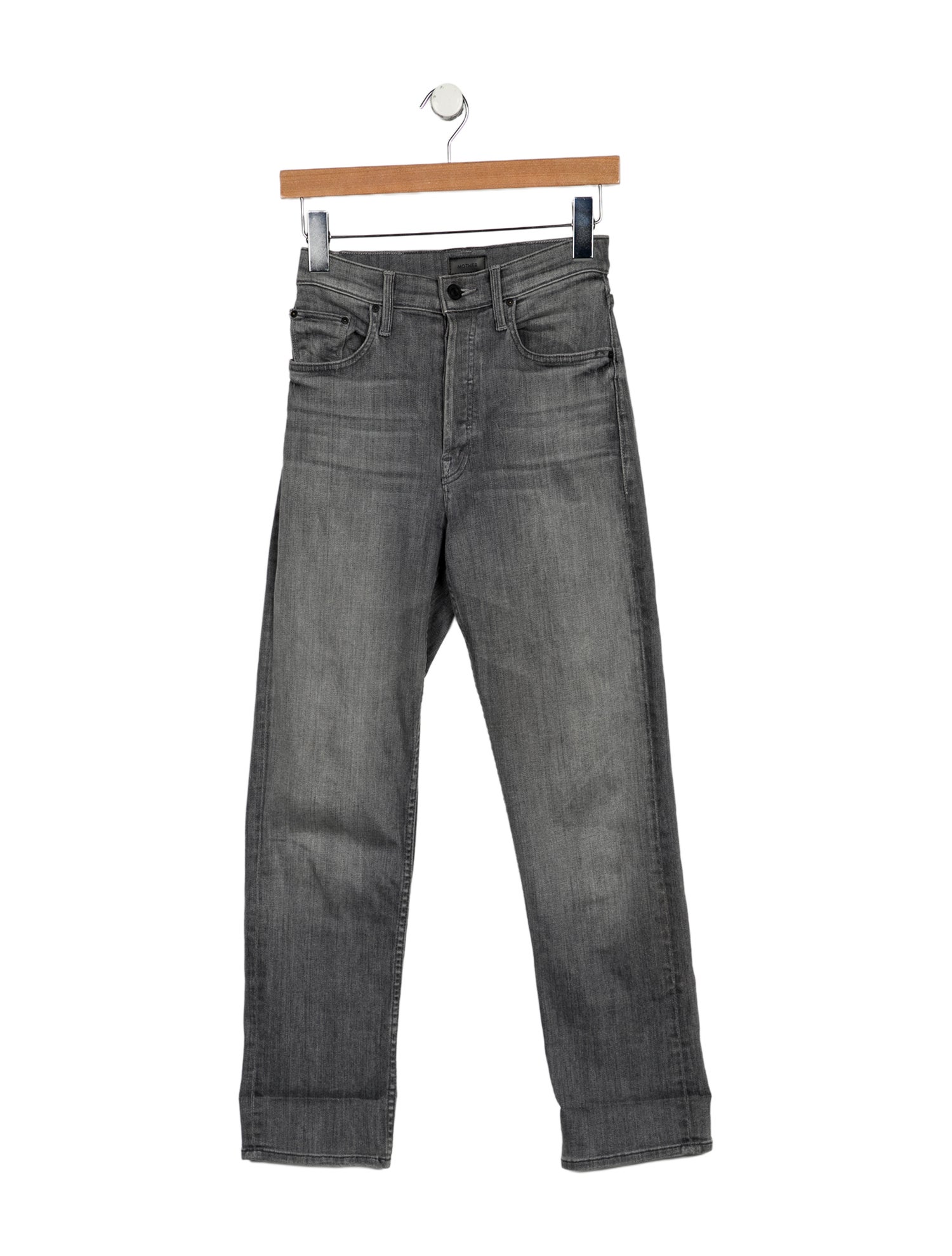 Mother High-Rise Straight Leg Jeans