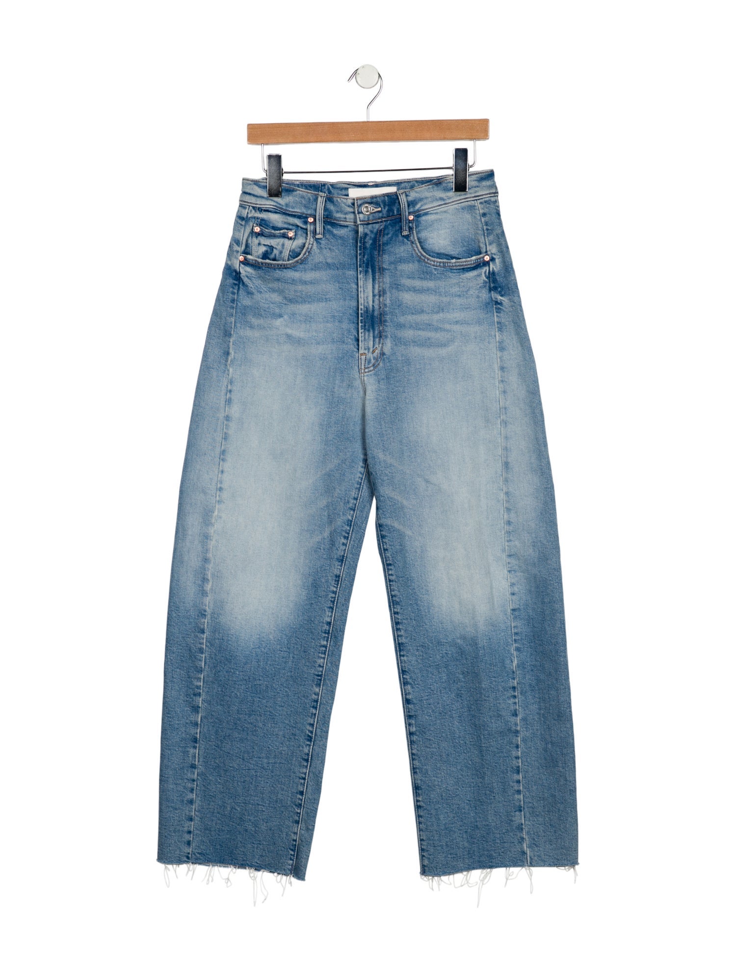 Mother High-Rise Wide Leg Jeans