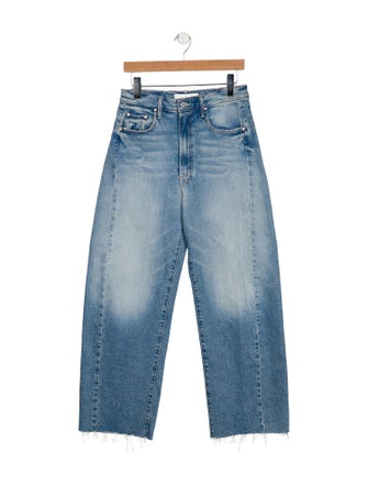 Mother High-Rise Wide Leg Jeans