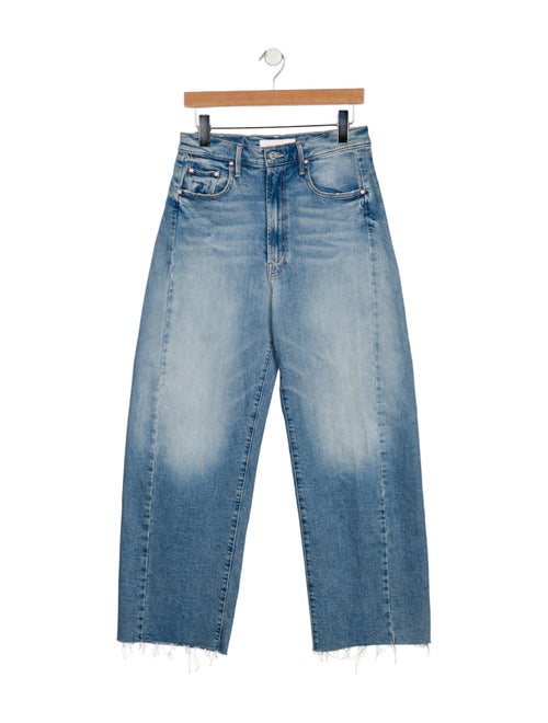 Mother High-Rise Wide Leg Jeans