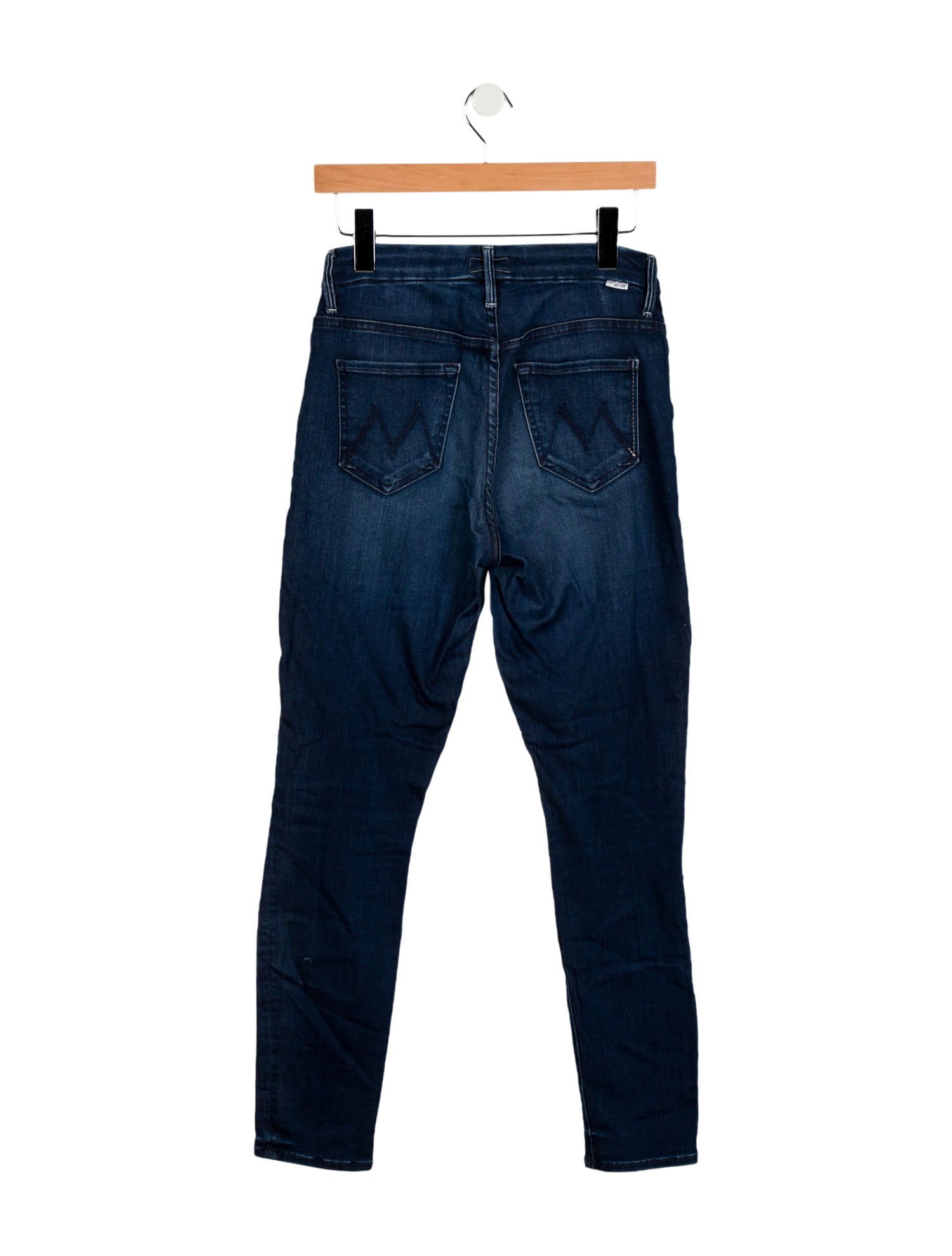 Mother Mid-Rise Skinny Leg Jeans