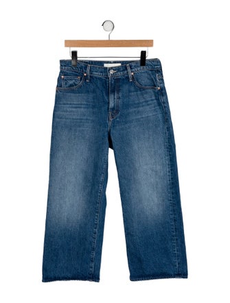 Mother High-Rise Wide Leg Jeans