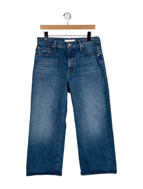 Mother High-Rise Wide Leg Jeans