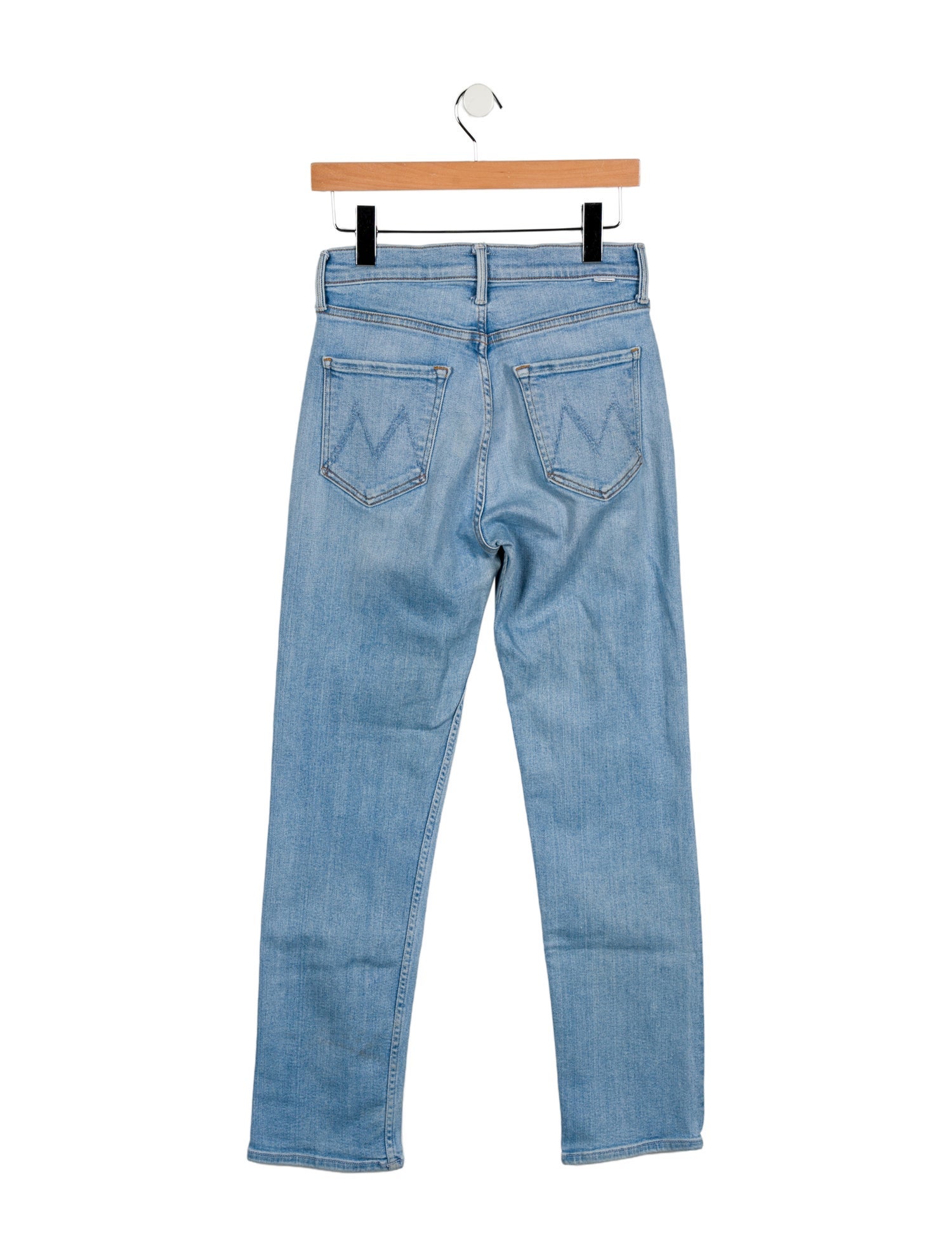 Mother High-Rise Straight Leg Jeans