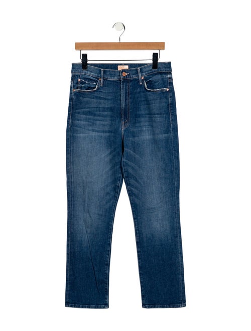 Mother High-Rise Straight Leg Jeans