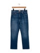 Mother High-Rise Straight Leg Jeans