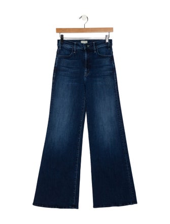 Mother Low-Rise Straight Leg Jeans