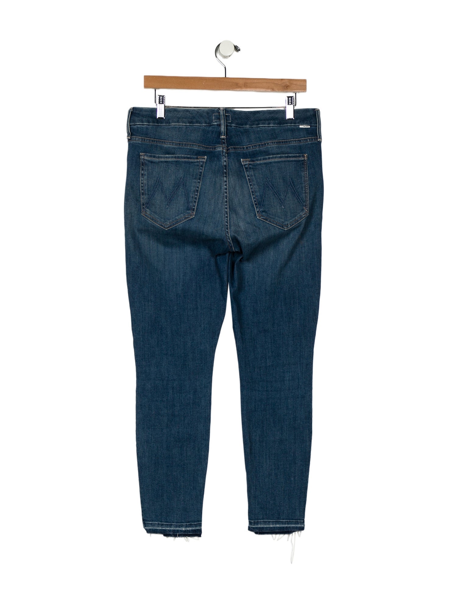 Mother Mid-Rise Skinny Leg Jeans