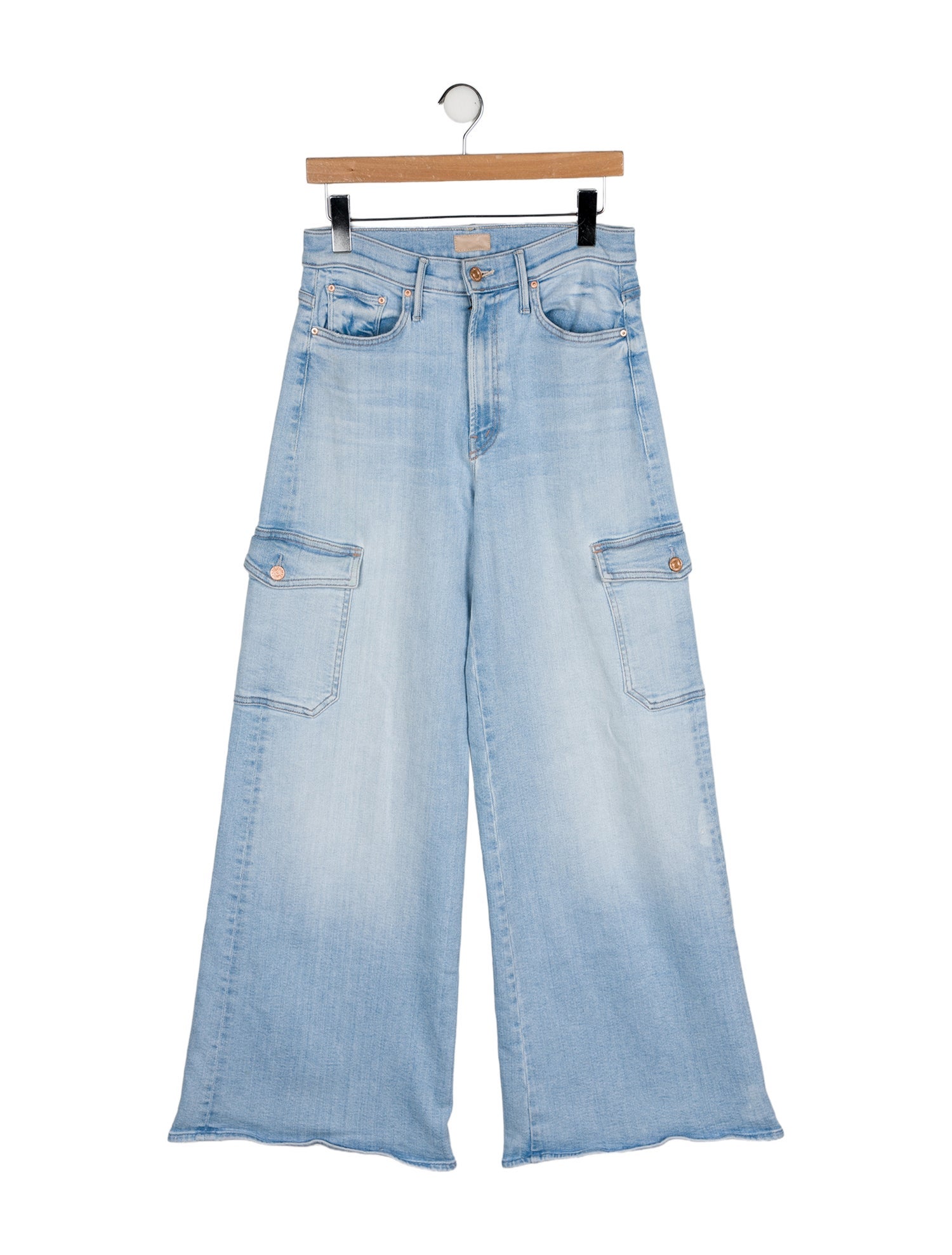 Mother High-Rise Wide Leg Jeans