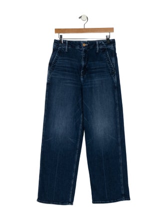 Mother High-Rise Wide Leg Jeans