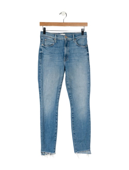 Mother Mid-Rise Skinny Leg Jeans