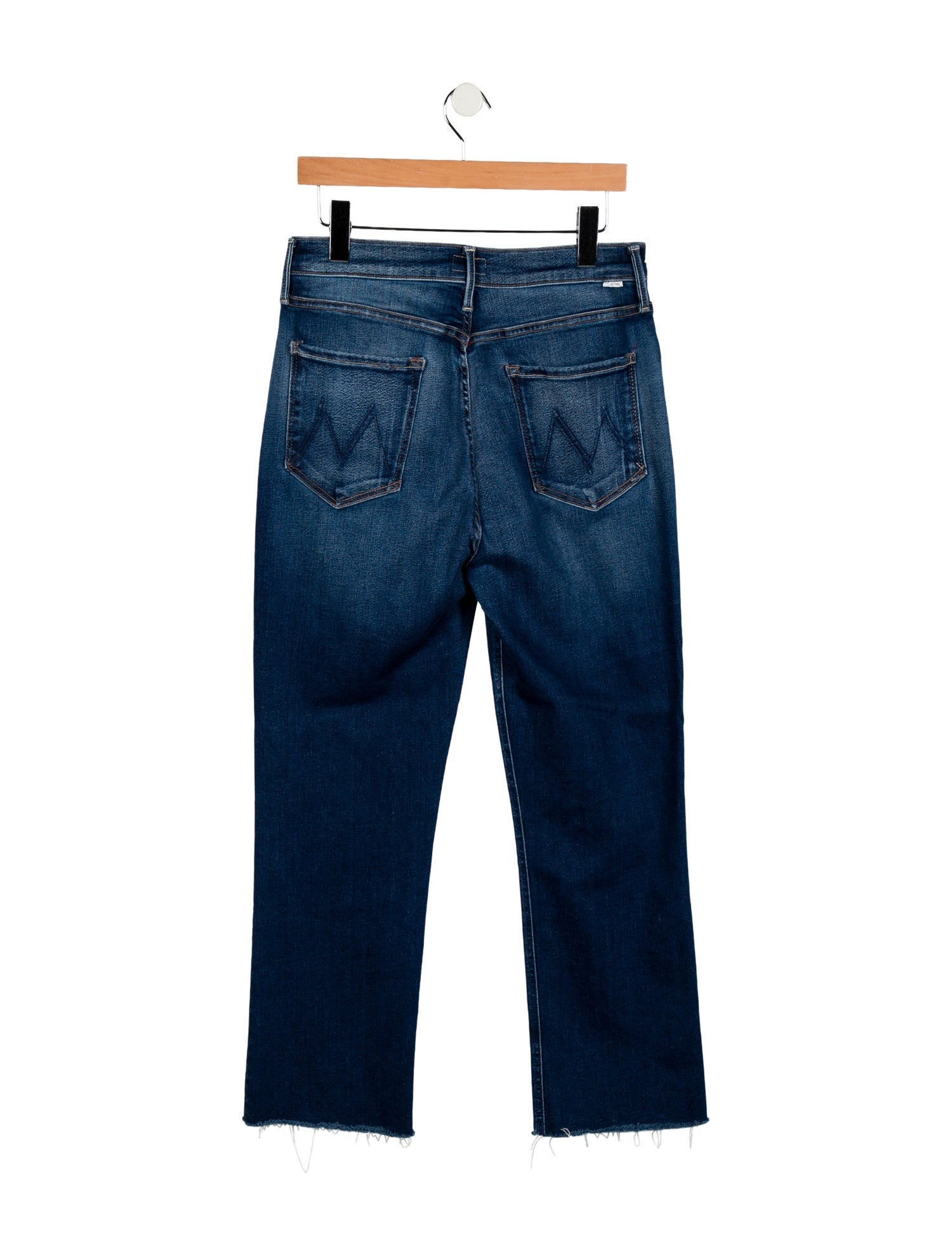 Mother High-Rise Straight Leg Jeans